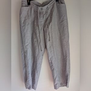 Lane Bryant Gray Joggers Lightweight Sweatpants